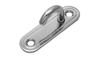 Stainless Oval Eye Pad with Hook