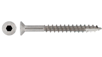 Stainless Countersunk Socket Particle Board Screw