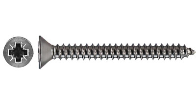 Stainless Csk Pozi Self Tapping Screw