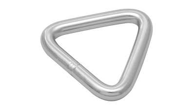 Stainless Triangle Ring