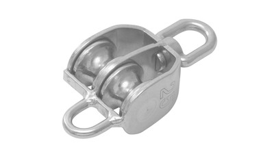 Stainless Double Wheel Mame Block