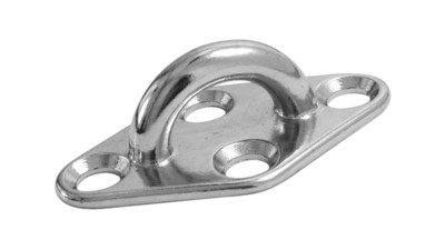 Stainless Heavy Diamond Eye Pad 