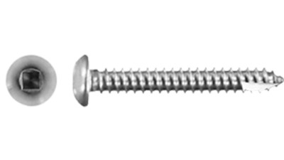 Stainless Pan Square Self Tapping Screw with T17 Cutter
