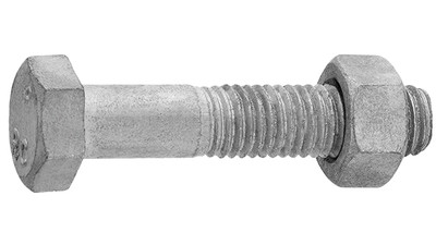 Galvanized Hex Bolt and Nut