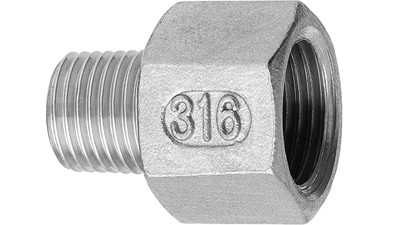 Stainless BSP Negative Bush Adaptor