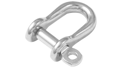 Stainless Semi Round D Shackle