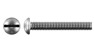 Stainless Round Slow Machine Screw