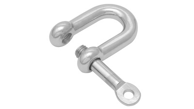 Stainless Captive Pin D Shackle