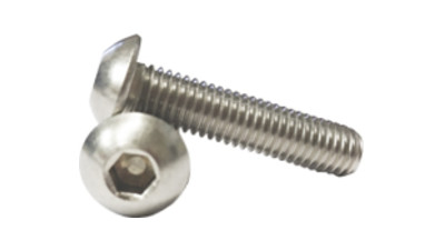 Stainless Button Socket Machine Screw 