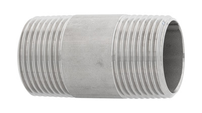 Stainless BSP Barrel Nipple